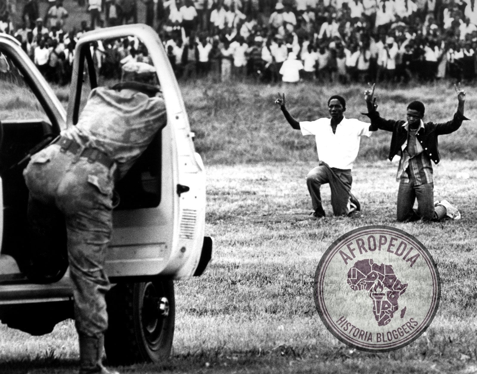 The flames symbolise the rising anger of a generation that refused to be silenced