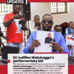 Electoral Commission Disqualifies NUP’s Mathias Walukagga from Busiro East Race Over Academic Requirements