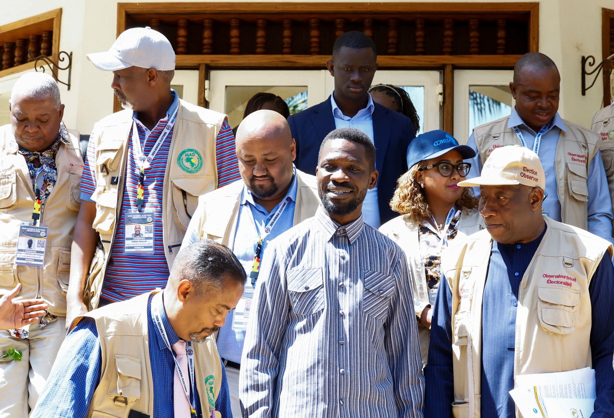 Bobi wine and Goodluck