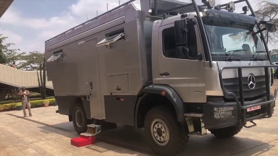 Museveni Buys another Toilet